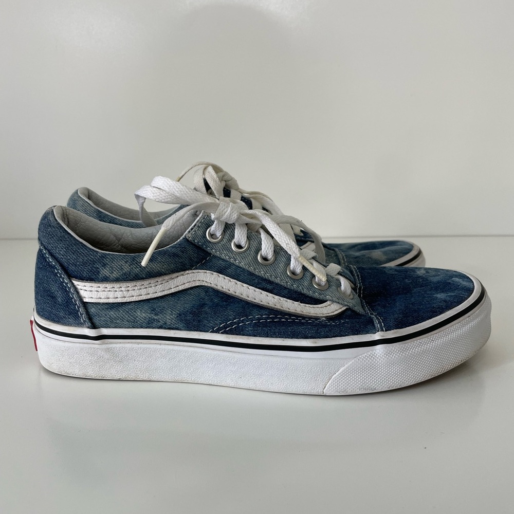 Vans Old Skool Y2K Acid Denim Low top sneakers, Women’s size 7.5 Men’s size 6